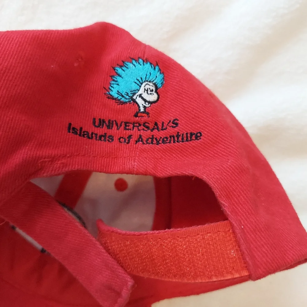 Universal Studios Thing 1 Ball cap velcro closure Youth size